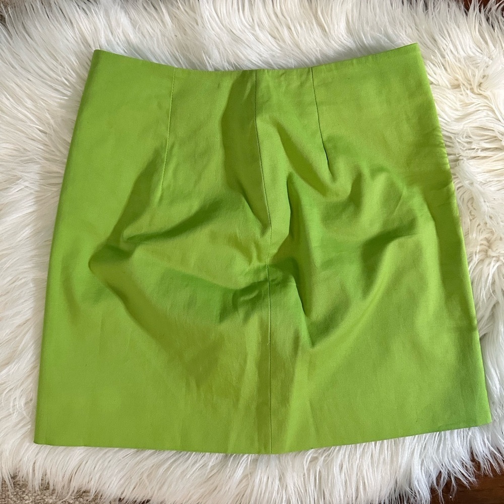 NWT THE ANDAMANE GREEN MINI SKIRT